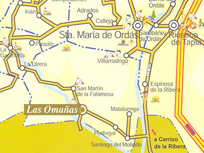 Mapa de ruta El Oro de Roma