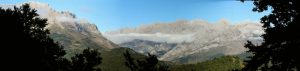 PARQUE NACIONAL DE PICOS DE EUROSPA-PANORAMICA DESDE PUERTO PANDERRUEDA