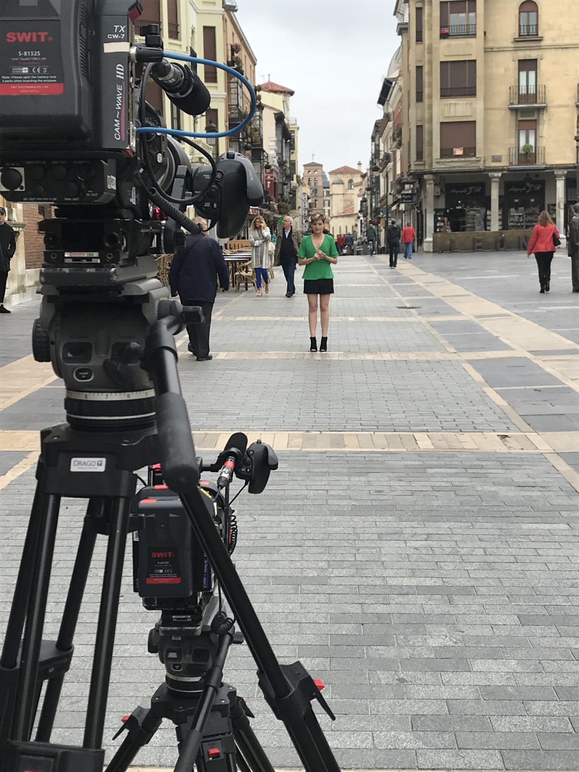 Rodaje Arranca en Verde TVE