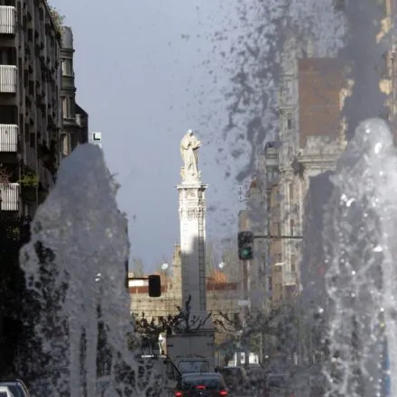 Plazas y fuentes de León