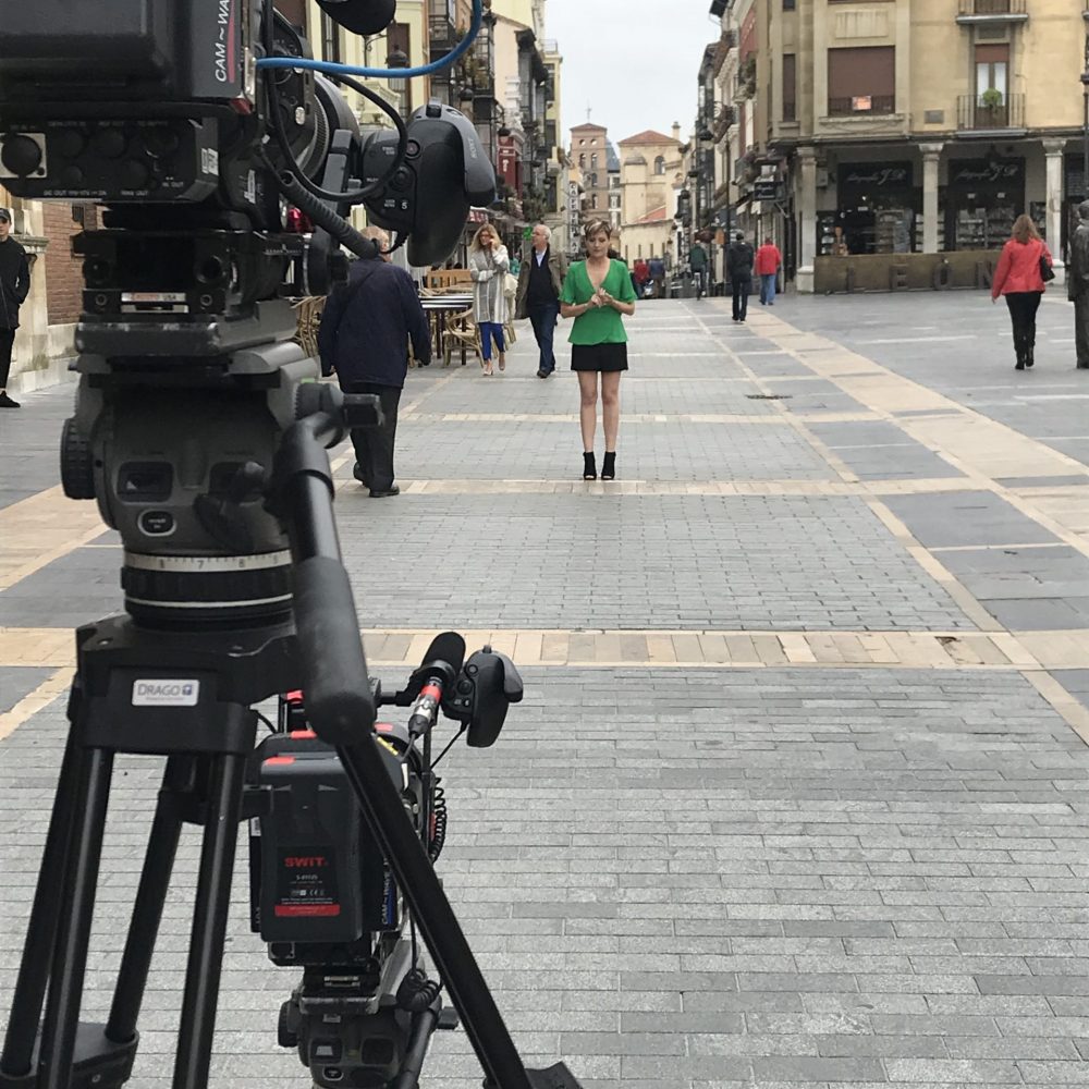 Rodaje Arranca en Verde TVE